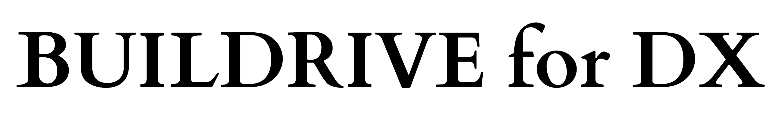 BUILDRIVE for DX